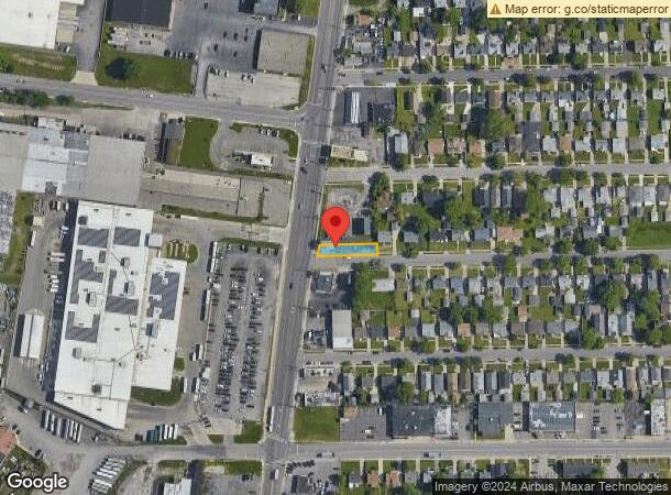  837 Military Rd, Buffalo, NY Parcel Map