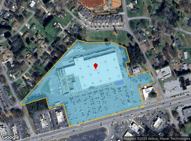  6068 Calhoun Memorial Hwy, Easley, SC Parcel Map