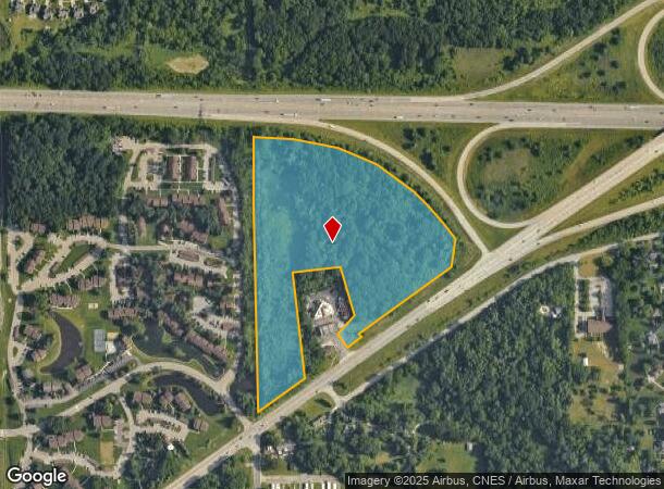  3160 W Michigan Ave, Ypsilanti, MI Parcel Map