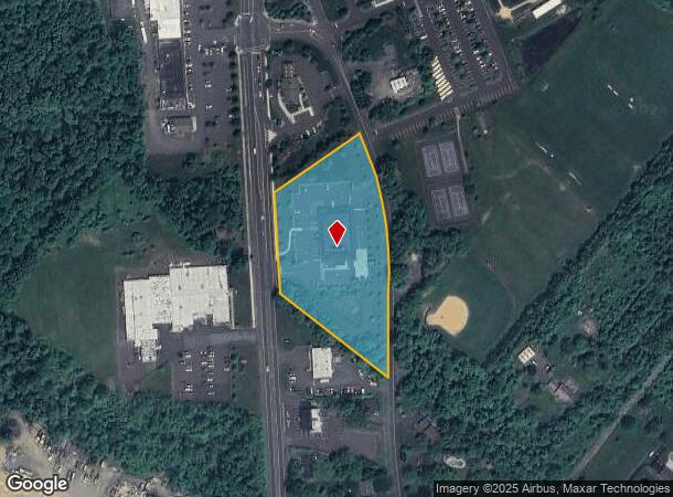  5707 Easton Rd, Pipersville, PA Parcel Map