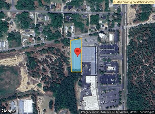  161 Dawkins St, Aberdeen, NC Parcel Map