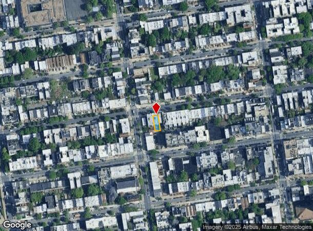  152 Pulaski St, Brooklyn, NY Parcel Map