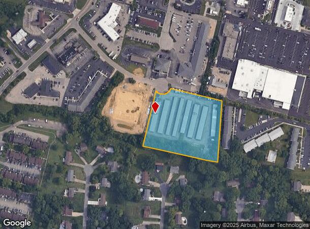  7717 Monarch Ct, West Chester, OH Parcel Map