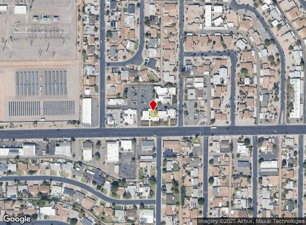 1550 E University Dr, Mesa, AZ Parcel Map