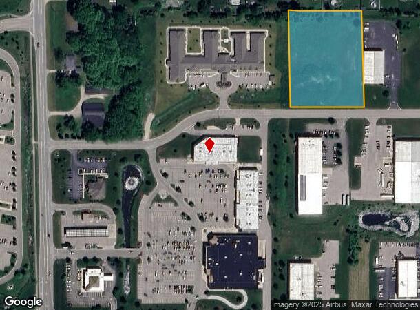  9427 Pentatech Dr, Zeeland, MI Parcel Map