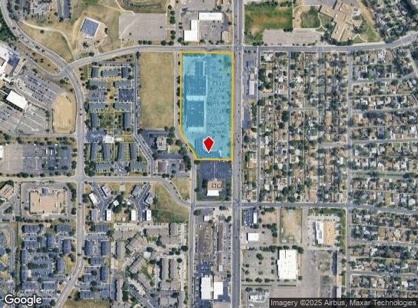  9071 Washington St, Thornton, CO Parcel Map