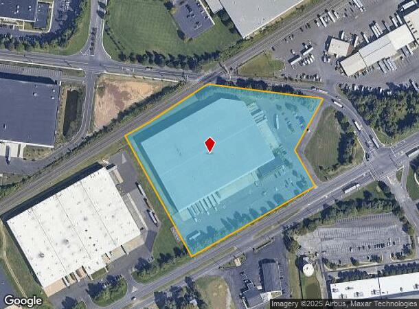 1819 N Route 130, Burlington, NJ Parcel Map