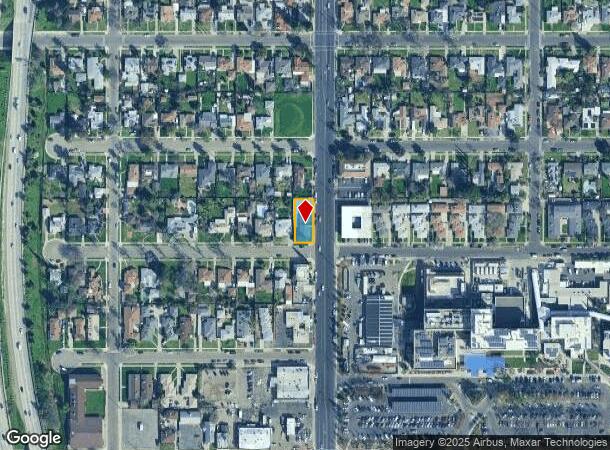  2611 N Fresno St, Fresno, CA Parcel Map