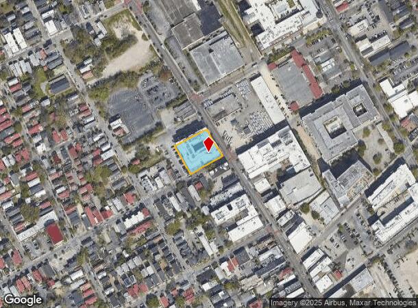  595 King St, Charleston, SC Parcel Map