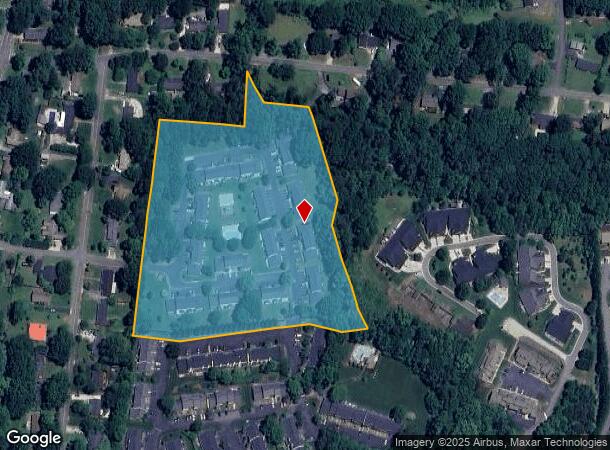  616 22Nd Ave Ne, Hickory, NC Parcel Map