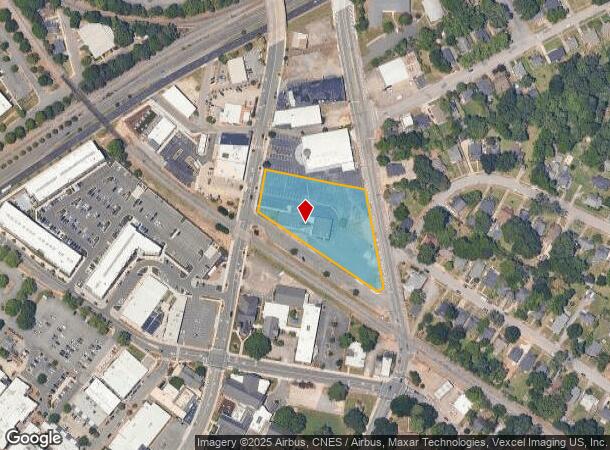 153 S Oakland Ave, Rock Hill, SC Parcel Map