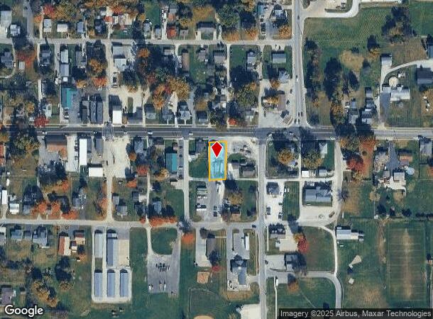 55 W Main St, Monrovia, IN Parcel Map