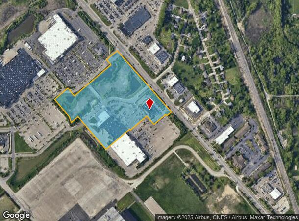  6222 S Saginaw Rd, Grand Blanc, MI Parcel Map