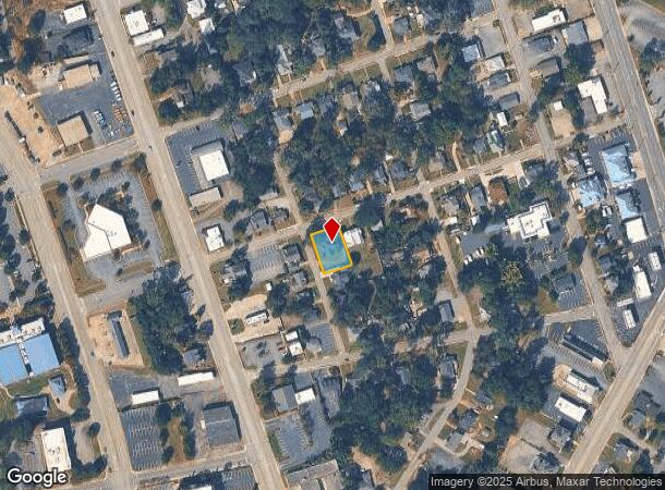  202 Crayton St, Anderson, SC Parcel Map