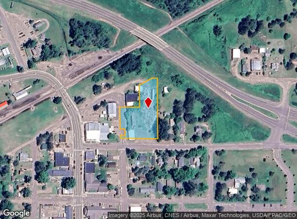  106 E 1St Ave, Mcgregor, MN Parcel Map