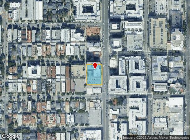  411 N Central Ave, Glendale, CA Parcel Map