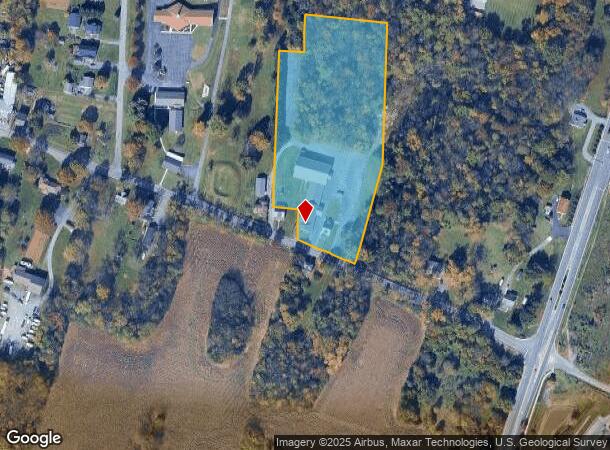  17922 Broadfording Rd, Hagerstown, MD Parcel Map