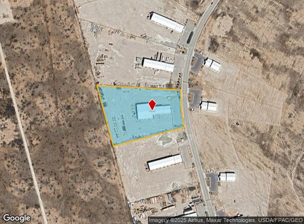  12100 Jordy Rd, Midland, TX Parcel Map
