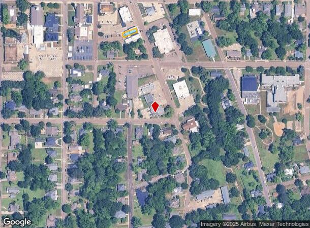 463 Commerce St, West Point, MS Parcel Map