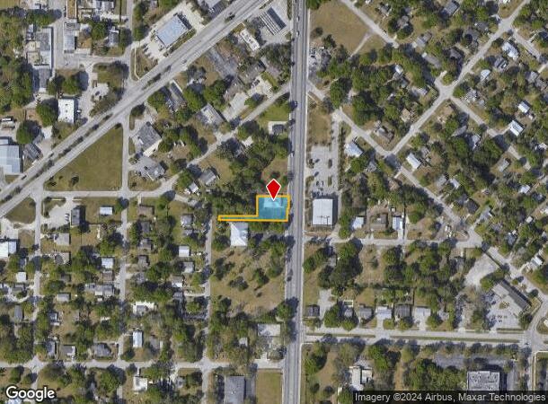  1215 S 25Th St, Fort Pierce, FL Parcel Map