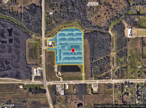 1555 Cullen Blvd, Pearland, TX Parcel Map