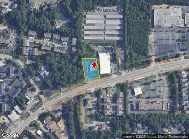  600 N Main St, Alpharetta, GA Parcel Map