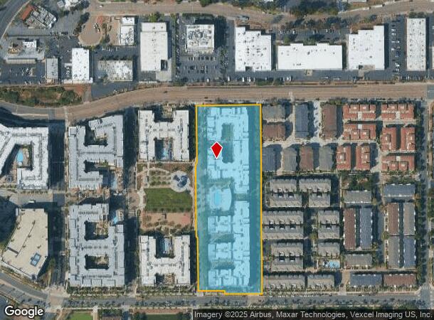 8798 Spectrum Center Blvd, San Diego, CA Parcel Map