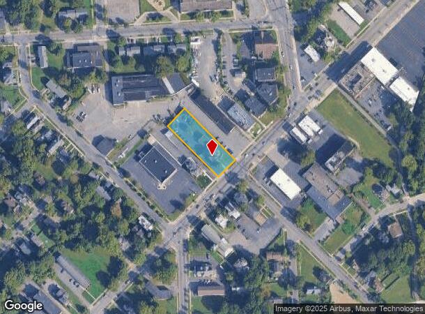 500 W Onondaga St, Syracuse, NY Parcel Map