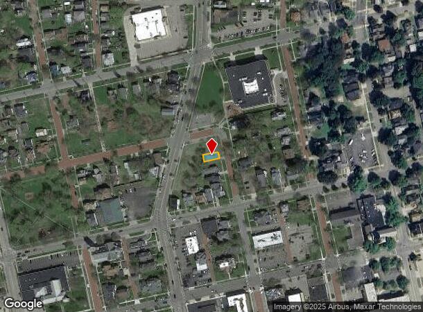  615 Pine St, Jamestown, NY Parcel Map