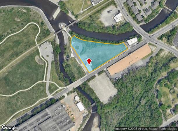  630 W Kearsley St, Flint, MI Parcel Map