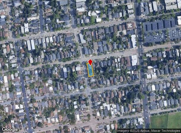  1800 Blake St, Berkeley, CA Parcel Map