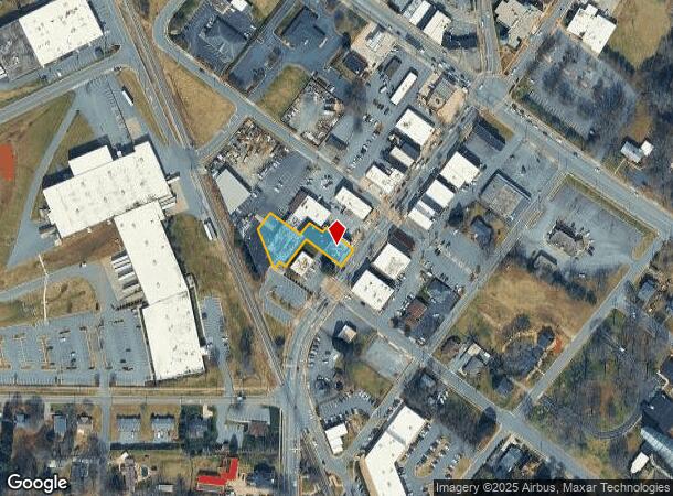  210 1St Ave S, Conover, NC Parcel Map