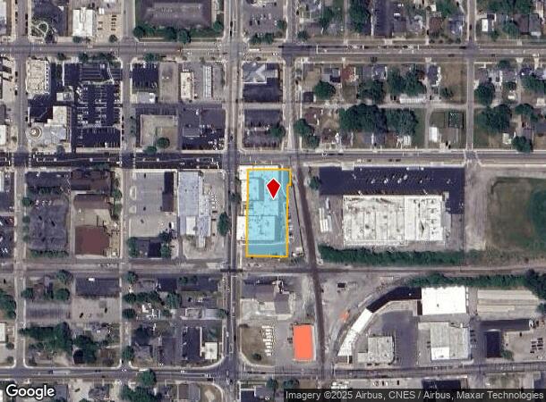 201 S Detroit St, Warsaw, IN Parcel Map