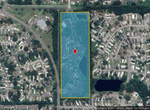  5400 Collins Lakes Dr, Jacksonville, FL Parcel Map