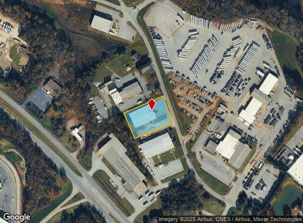  2822 Old Woodruff Rd, Greer, SC Parcel Map