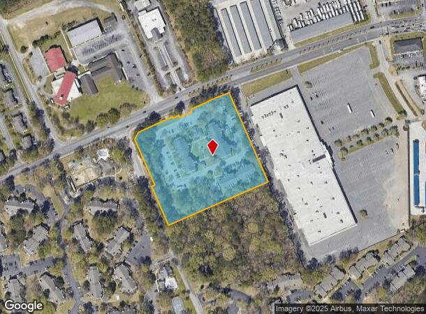  2215 Greenridge Rd N, North Charleston, SC Parcel Map