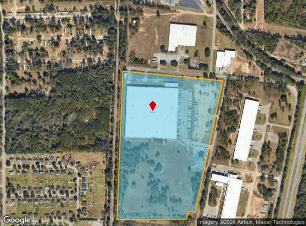  1520 Mitchell Ave, Albany, GA Parcel Map