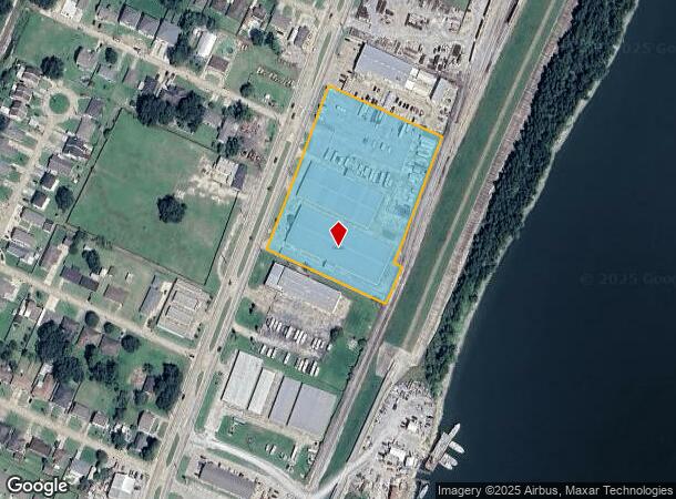 9463 Highway 23, Port Sulphur, LA Parcel Map