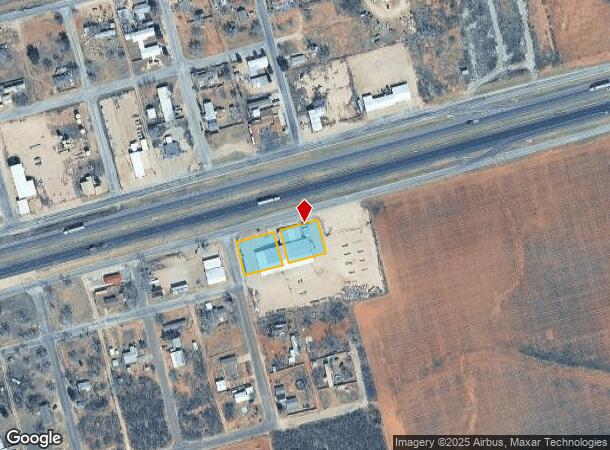 600 Sw Broadway Rd, Coahoma, TX Parcel Map