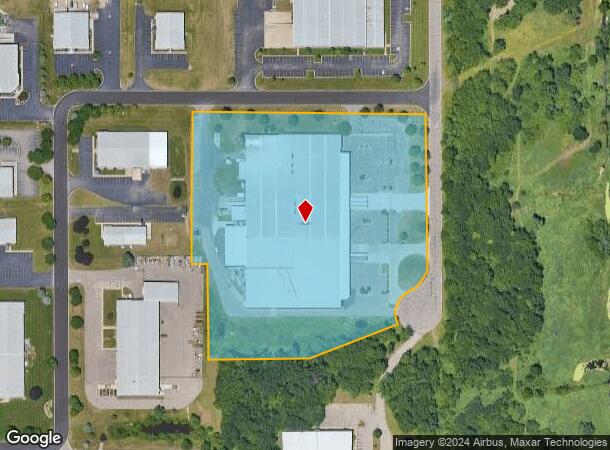  4750 Executive Dr, Portage, MI Parcel Map