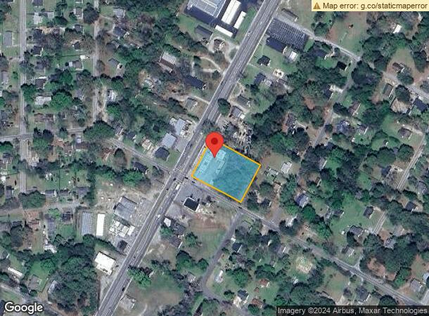  1504 Jefferson Davis Hwy, Camden, SC Parcel Map