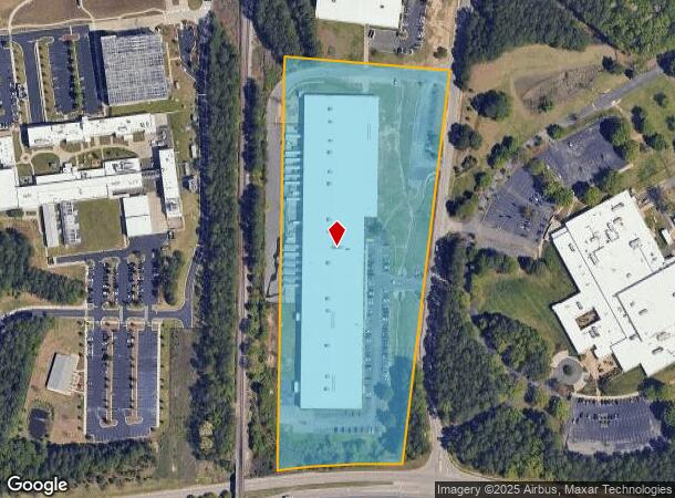  2910 Weck Dr, Durham, NC Parcel Map