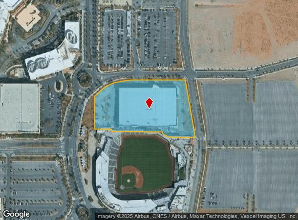 1550 S Pavilion Center Dr, Las Vegas, NV Parcel Map