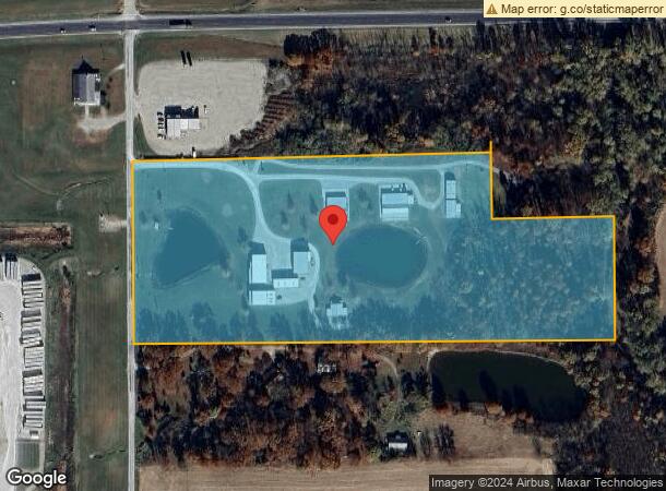  3928 N Elmdale Rd, Olney, IL Parcel Map