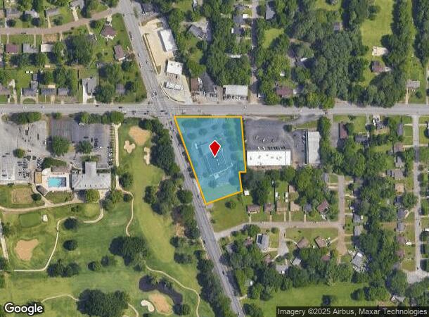  2525 Oakwood Ave Nw, Huntsville, AL Parcel Map