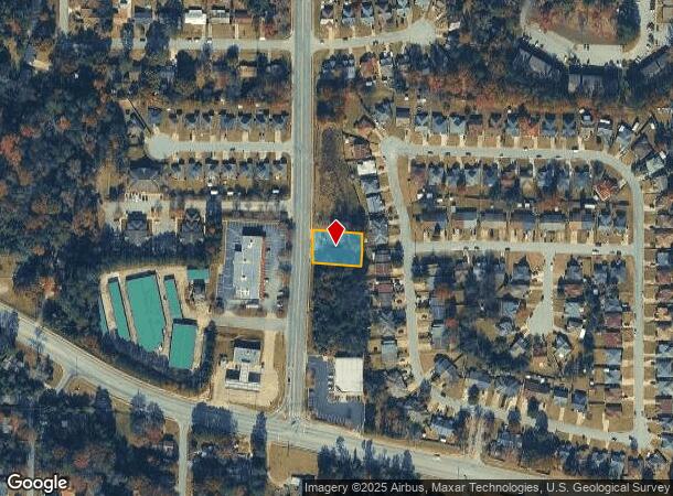  936 Amber Dr, Columbus, GA Parcel Map