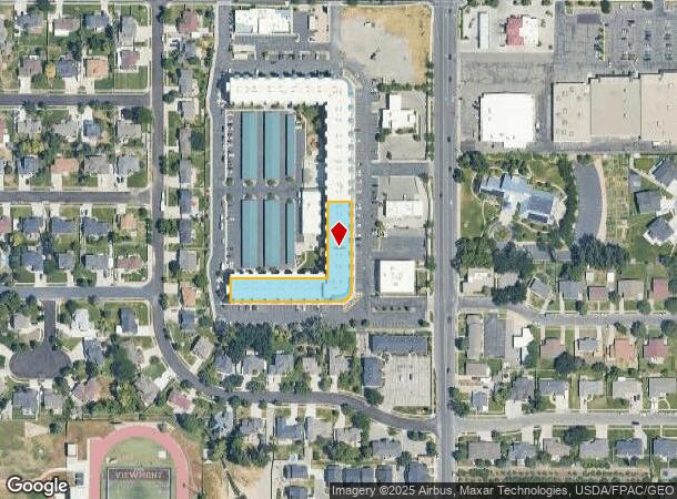 1525 N Main St, Bountiful, UT Parcel Map