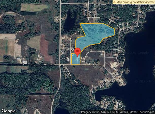  3914 Secord Rd, Wolverine, MI Parcel Map