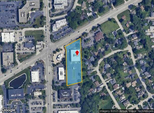 2115 Butterfield Rd, Oak Brook, IL Parcel Map