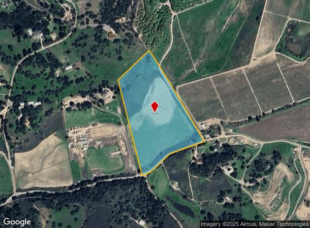 2415 Cebada Canyon Rd, Lompoc, CA Parcel Map